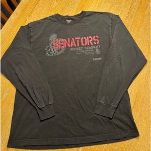 Ottawa Senators authentic long sleeve tee